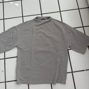 Oversized High Neckline Zara T Shirt